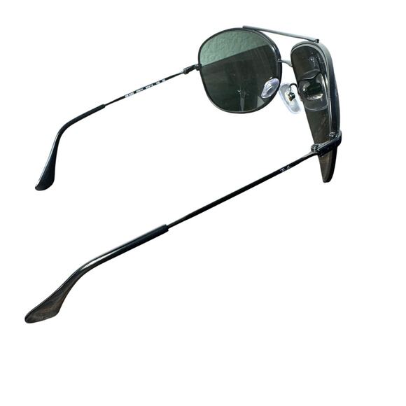 NWT/ NIB Ray Back 63MM Black Metal Aviator Sunglasses - Picture 5 of 14